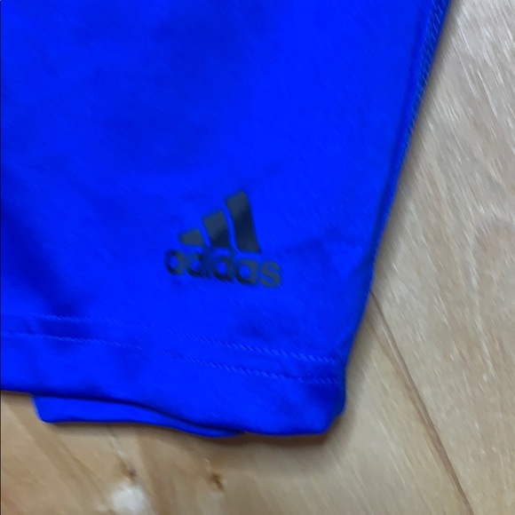 Blue Adidas cropped leggings - Picture 2 of 4